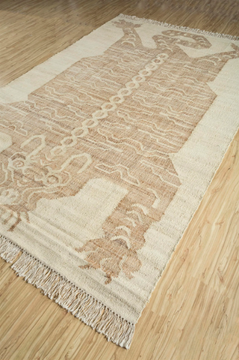 BEDOUIN SDJT-169 - Patterned rectangular jute rug by Jaipur Rugs - view 3
